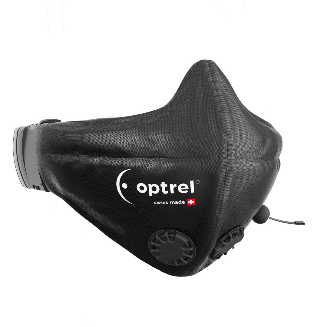Halbmaske schwarz für Swiss Air Gebläseatemschutzsystem