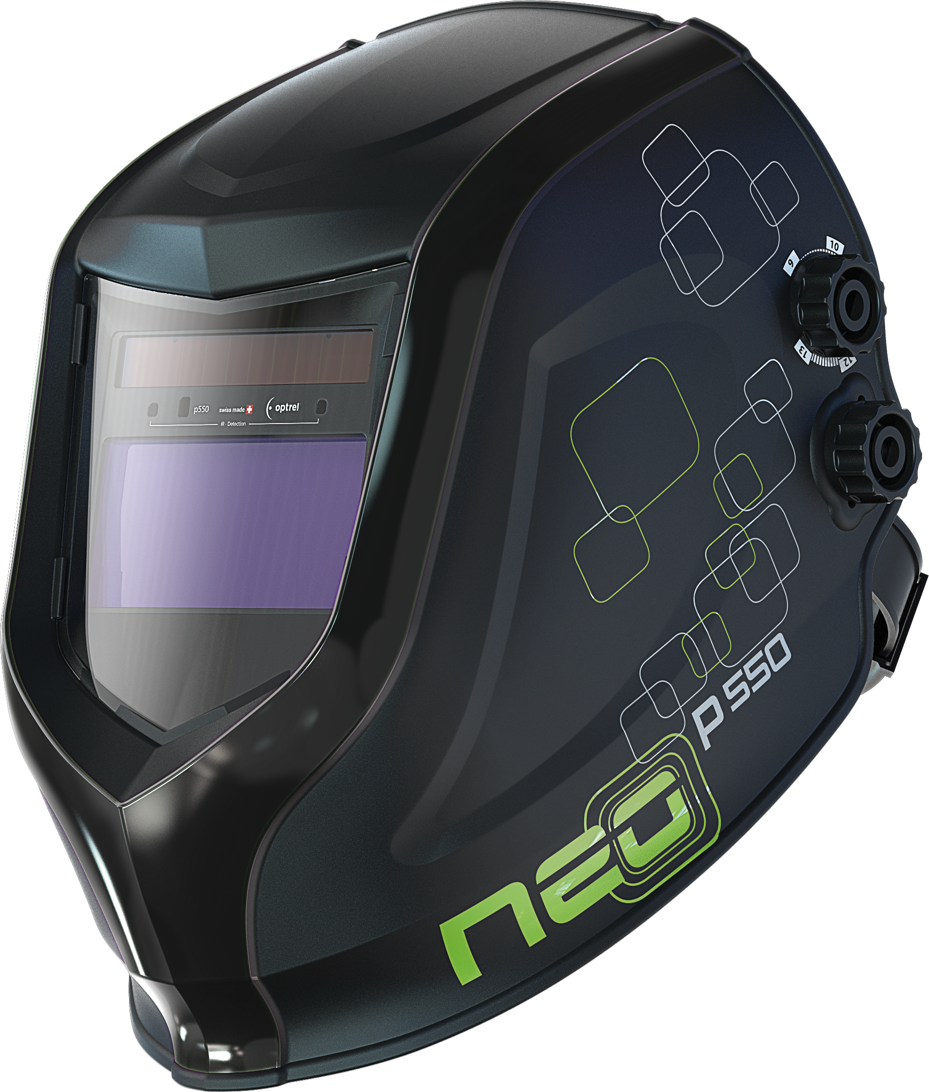 Neo p550 schwarz - Schweisshelm
